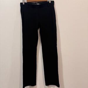 Betabrand Straight Leg Classic Yoga Business Office Profesional Pants Size M